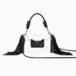 Clear Fringe Crossbody